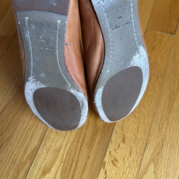 Tory Burch Ballet Flats Royal Tan size~ 9 - Picture 4 of 4